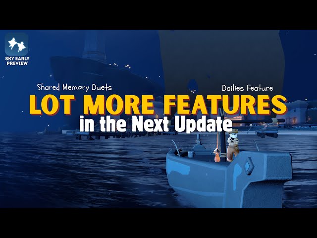 NEW Sky Features You NEED to See!  Shared Memories, Daily Quests & Mini Game | Early Beta Preview