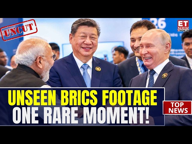 Modi-Xi-Putin’s Rare Laughing Moment Goes Viral! Unseen BRICS 2026 Footage Stuns Everyone