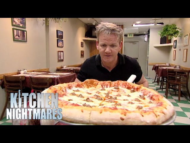 Frozen Pizza Beats Pete's "Best in Denver" - Ramsay vs Pantaleone's Meltdown | Kitchen Nightmares