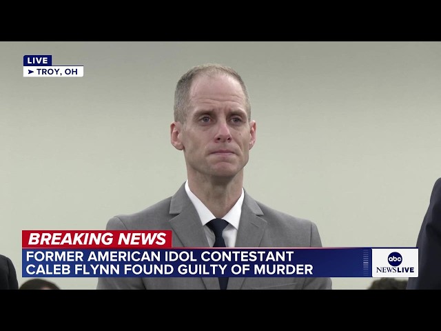 Former 'American Idol' singer Caleb Flynn convicted of fatally shooting wife