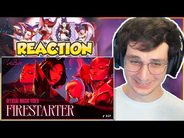 🔥 League Player Reacts to K/DA FIRESTARTER! *6 YEAR WAIT* | Erick Dota