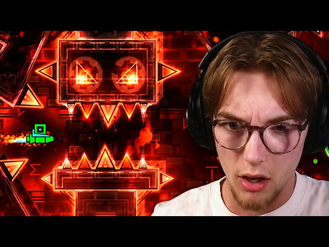 i reacted to geometry dash's hardest levels as a noob