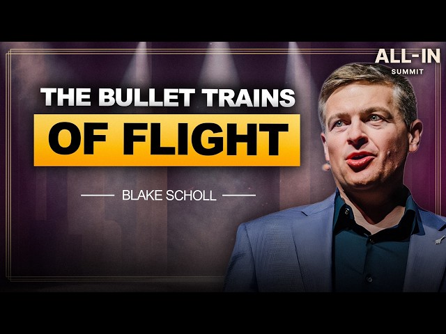Blake Scholl: Why Plane Speed Stalled, Supersonic Commercial Flight, & Revolutionizing the Engine