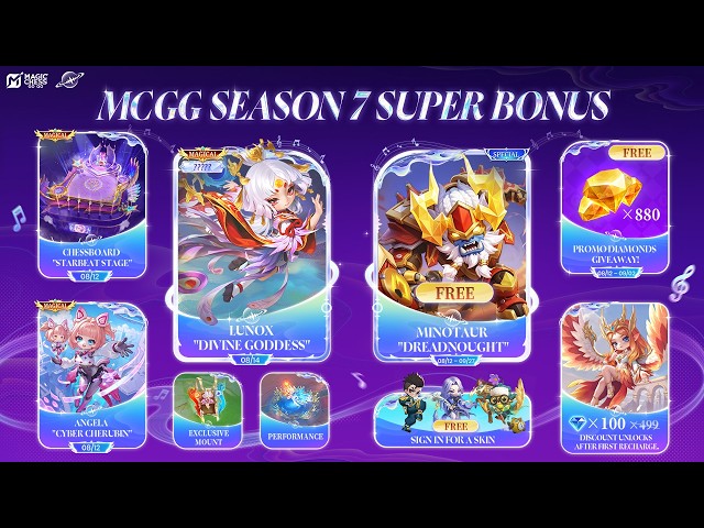 Season 7 Super Bonus | Chrono Echoes | Season 7 | MCGG