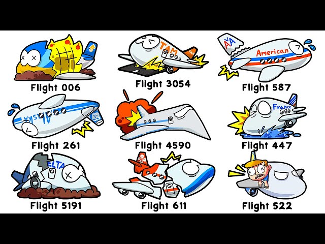 Every Worst Plane Crash from 2000-2009 Explained in 12 Minutes
