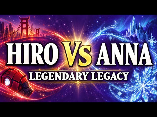 Hiro vs Anna: Who Moves On in Disney's Legendary Legacy Bracket?