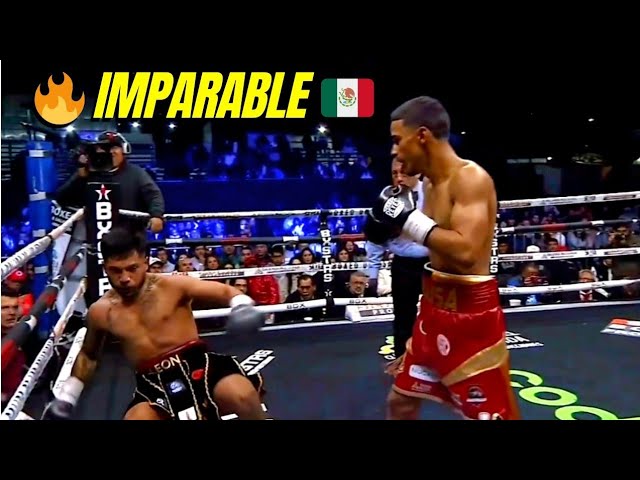 ¡IMPARABLE! 🇲🇽 Jonathan “The Cause” Acay (6-0, 5 KOs) NOQUEA en el 2º asalto con brutal zurdazo