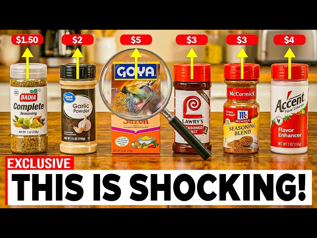 I Investigated 10 US Seasoning Brands (Only 3 Are Family Safe)