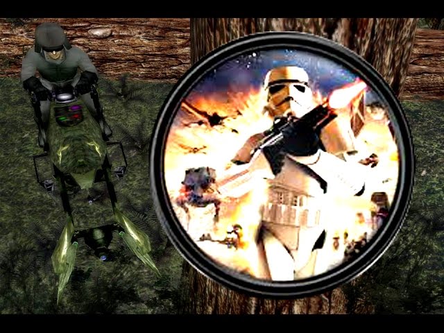 Star Wars Battlefront 1 Mods (HD): Mos Eisley Utter Chaos Sides: Rebels- Endor