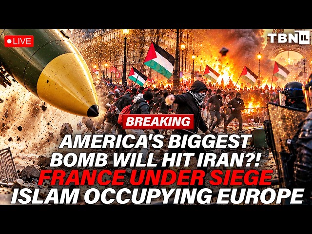 BREAKING: U.S. Eyes MOTHER OF ALL BOMBS For IRAN; Hezbollah WAR Looms; France RIOTS | TBN Israel