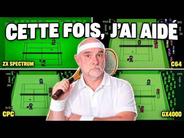 Game Boy Tennis ported by AI to 4 8-bit machines: Spectrum, C64, CPC, GX4000