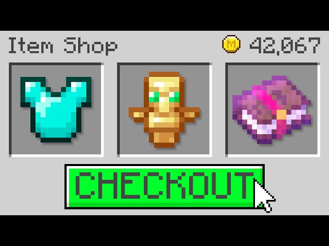 I Added an Item Shop to Minecraft...
