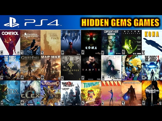 Top 55 Hidden Gems PS4 Games You Should Play At Least Once
