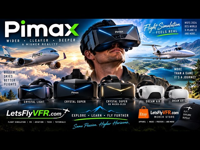 THIS Is Flight Simulation in VR! 🔥 The Ultimate Immersion | PIMAX + DCS + MSFS + X-Plane.