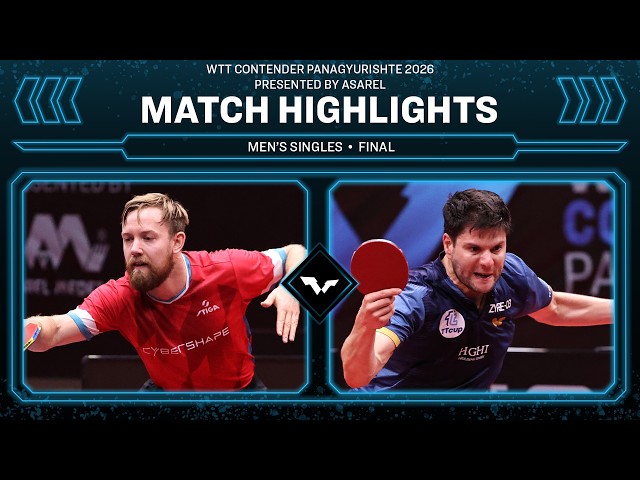 Elias Ranefur vs Dimitrij Ovtcharov | MS Final | #WTTPanagyurishte 2026