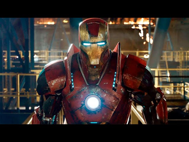 Iron Man vs Killian Final Battle - Mark 16, Mark 40 Suit Up - Iron Man 3 (2013) Movie CLIP HD