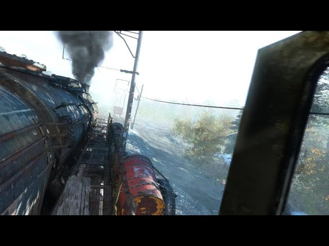 Russian Train Simulator PS5 4k Metro Exodus