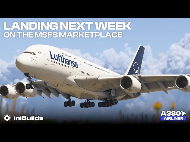 iniBuilds A380 Coming to PS5 Soon! | Latest MSFS 2024 Update
