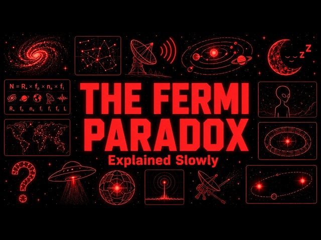 Every Confusing Thing About The Fermi Paradox Explained Slowly (For Sleep)