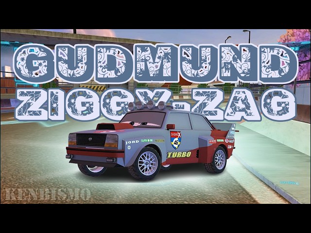 Gudmund Ziggy-Zag - Runway Tour - Extreme Speed - Cars 2 Project Trilogy Pack 2 Mod