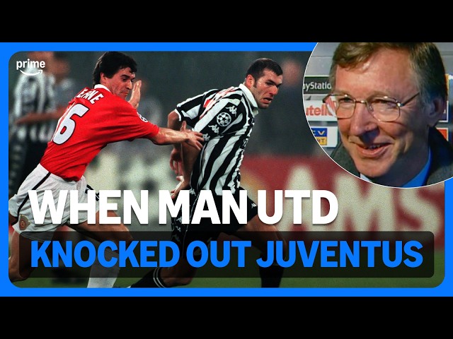 THAT night in Turin 🔴🔥 | 🇮🇹 Juventus 2-3 Man Utd 🏴󠁧󠁢󠁥󠁮󠁧󠁿 | 1999 UEFA Champions League semi-final