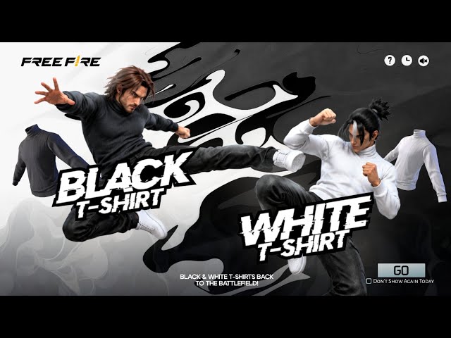 Black T-shirt Return Confirm Date || New Event Free Fire Bangladesh Server || Free Fire New Event