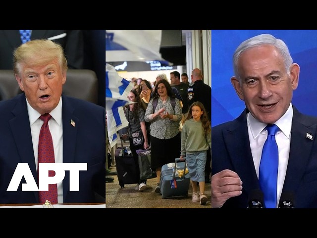 Trump Recounts Netanyahu's Account of FlyDubai Plane Incident and Passenger Heroics | APT