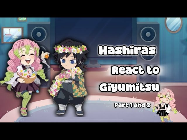 Hashiras react to giyumitsu friendship 🍡🌊 || PART 1 AND 2 || ( WATCH AT 2.0X SPEED ‼️ ) 