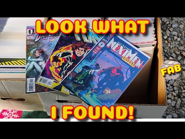 Filling A Box at A Tag Sale!?