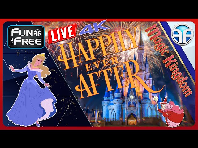 🔴 LIVE: EPIC Happily Ever After Full Show 4K Magic Kingdom — YOU Pick! | Fun to be Free