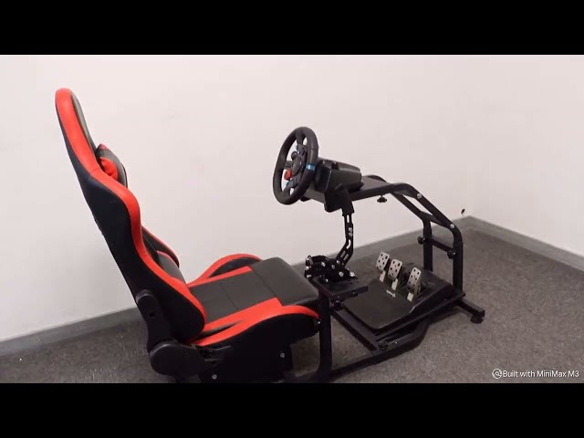 #24  Cockpit + red seat. How is the frame assembled and how is the seat attached to the frame?