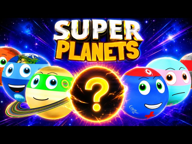 Super Planets: Planets vs Exoplanets | Solar System for Kids | Kids Video