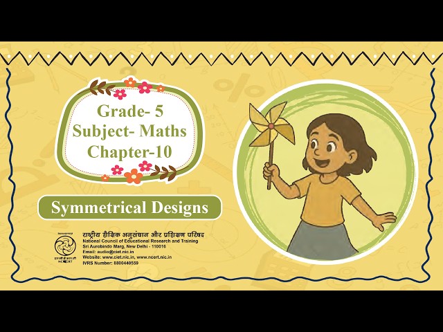 NCERT Textbook_Maths Mela_Grade 5_ Chapter 10_Symmetrical Designs_English