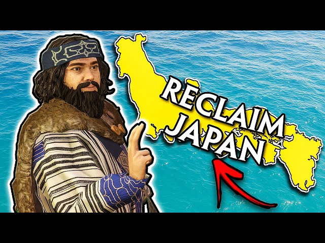 Can I RECLAIM JAPAN as the AINU in Crusader Kings 3?