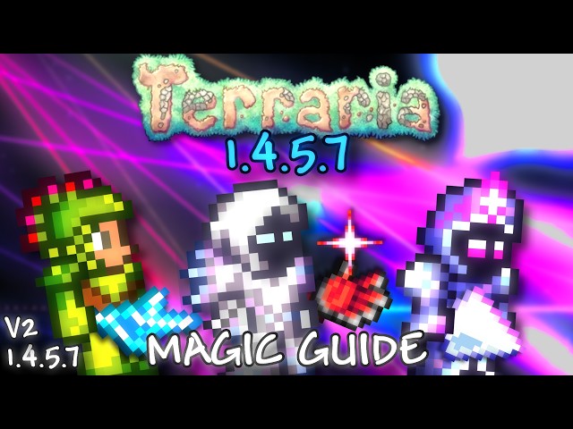 1.4.5.7 Terraria MAGE Class Progression Setups Guide