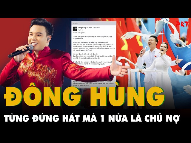 THE LIFE OF SINGER DONG HUNG: Carrying a 28 Billion Debt for His Mother, Singing Day and Night Wh...
