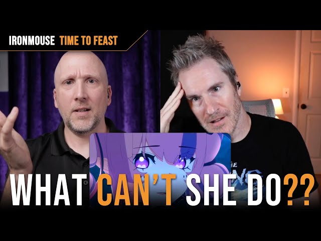 Vocal Coach & Songwriter react to Ironmouse - TIME TO FEAST!