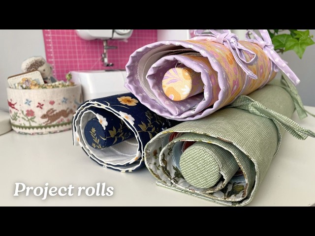 2 Ways to Make a Cross Stitch Project Roll | Sewing Tutorial
