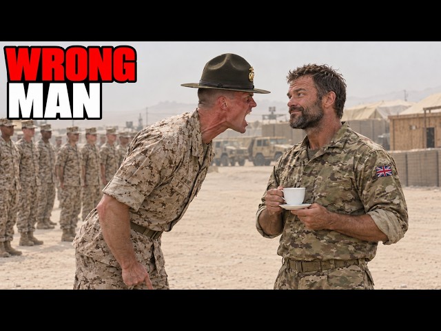 "Is That a Soldier or a Butler?" — The Parris Island Drill Instructor Who Mocked the SAS
