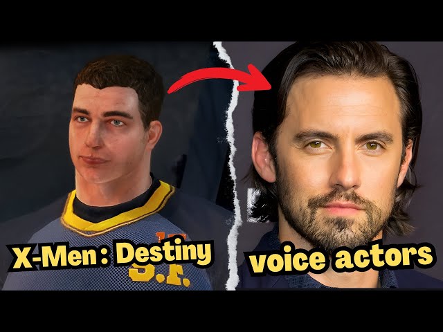 Unveiling the Voices: X-Men Destiny (2011) - Meet the Voice Actors!