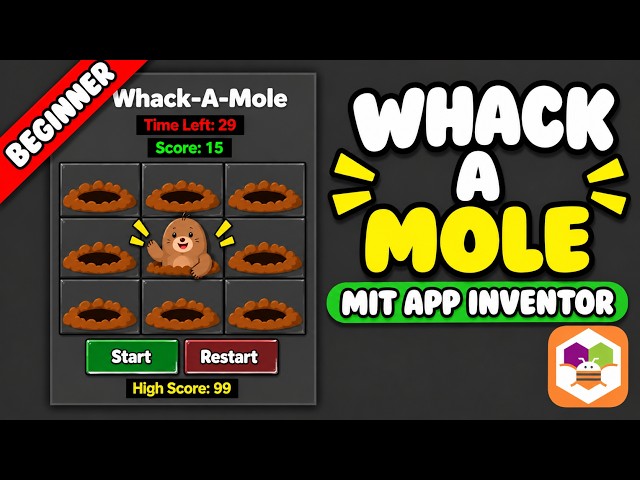 How to make Whack-A-Mole in MIT App Inventor