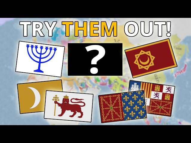Here are the 8 MOST INTERESTING Starts in EU5 Patch 1.4 OPEN BETA!