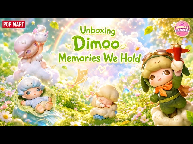 ☁️ Unboxing Pop Mart Dimoo Memories We Hold #unboxing #popmart #dimoo