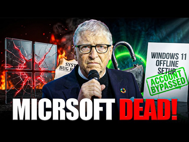 Microsoft JUST BROKE Windows 11 — This Bug Lets You Escape the Microsoft Account