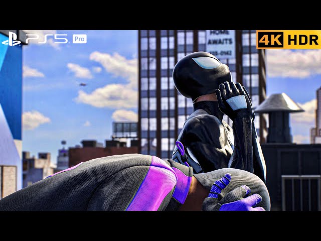 (PS5 PRO) Classic Venom Joins Miles To Fight Sandman | 4K HDR |