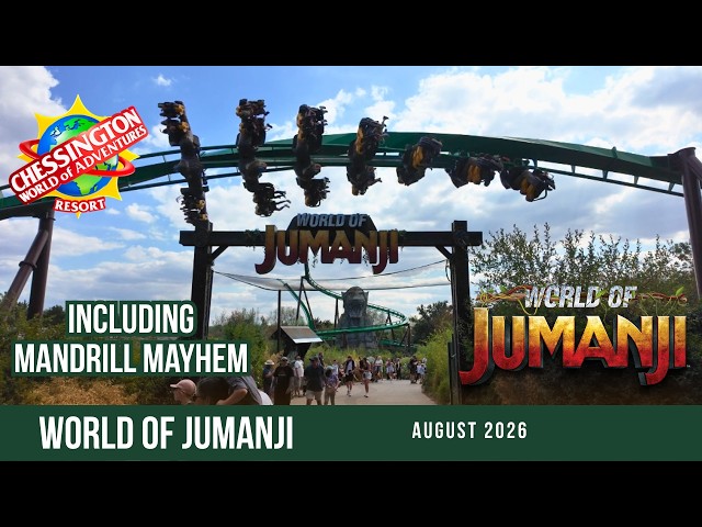 World of Jumanji | Chessington Walkthrough | August 2026 [4K]