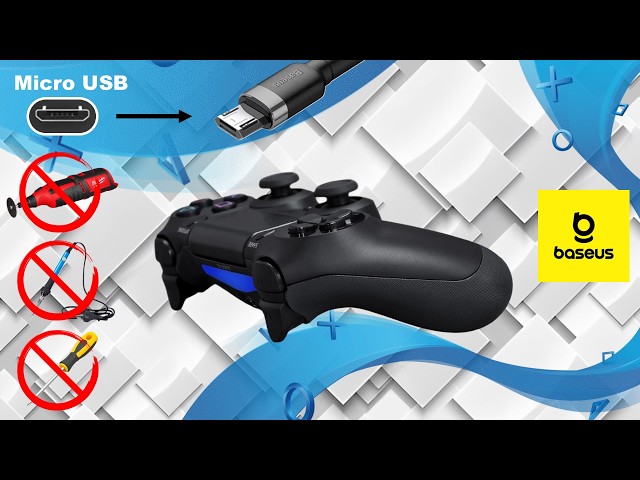 Baseus Fixed the Biggest Problem with the DualShock 4!