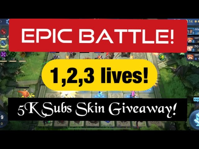 EPIC BATTLE Magic Chess MLBB!