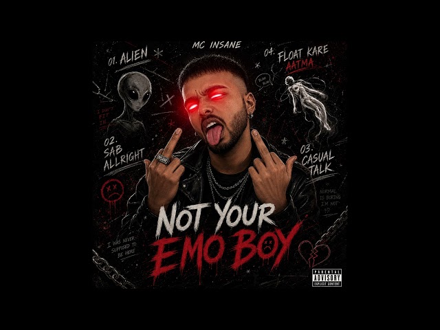 MC Insane X Lxsh X 10A - FLOAT KARE AATMA || EP - NOT YOUR EMO BOY 
