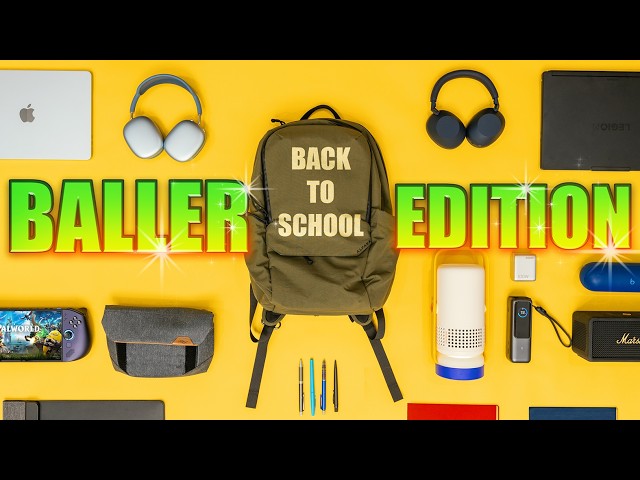 Awesome Back to School Tech 2026! (Baller Edition)